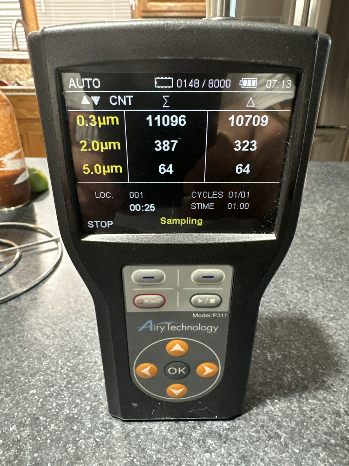 Airy Technology Model P311 Handheld Particle Counter