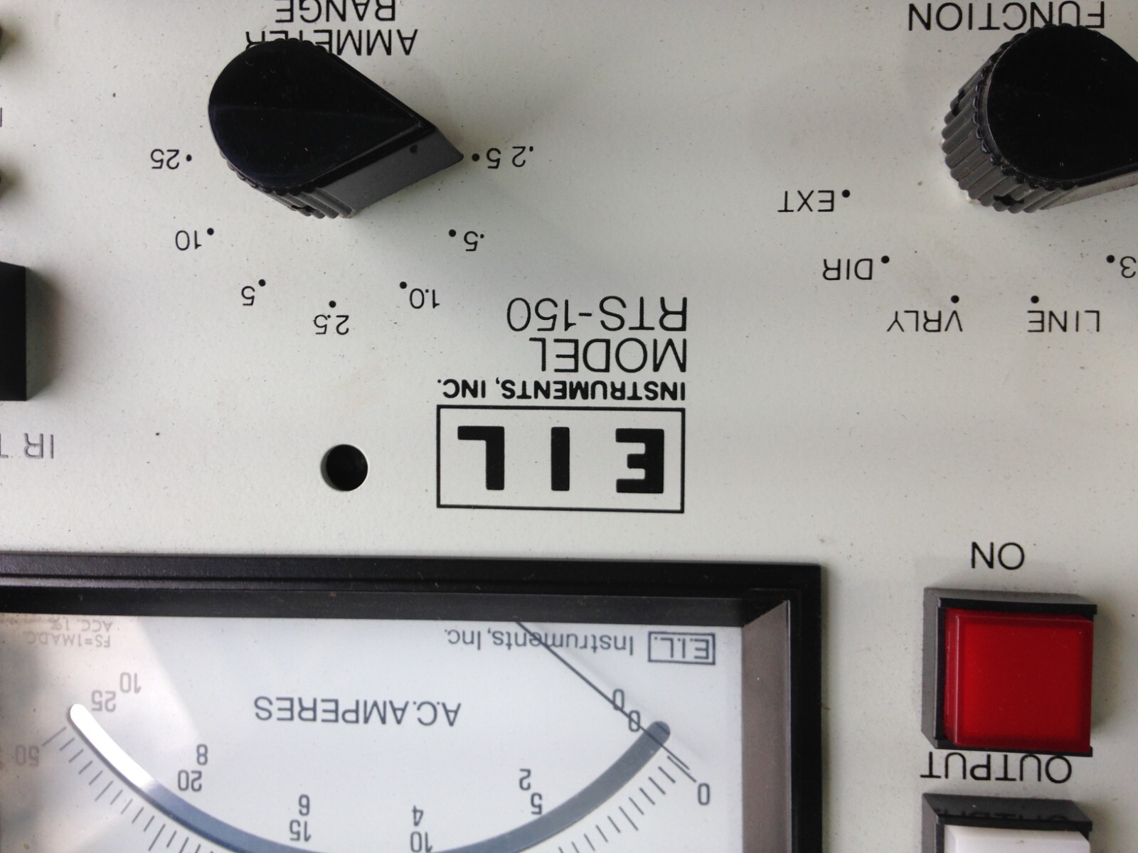 SET OF 2: EIL RTS150 PROTECTIVE RELAY TEST SET – POWERS ON – UNTESTED / AS IS