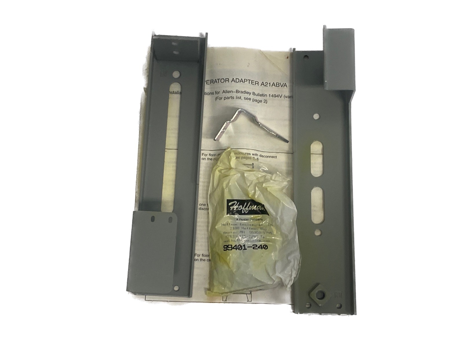 NEW OLD STOCK Hoffman Operator Adapter Kit For Allen Bradley A21ABVA