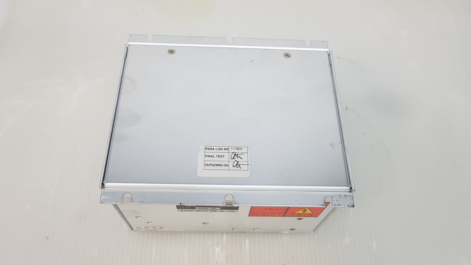 KYOSAN ELECTRIC DC POWER BOX HV-PS4C