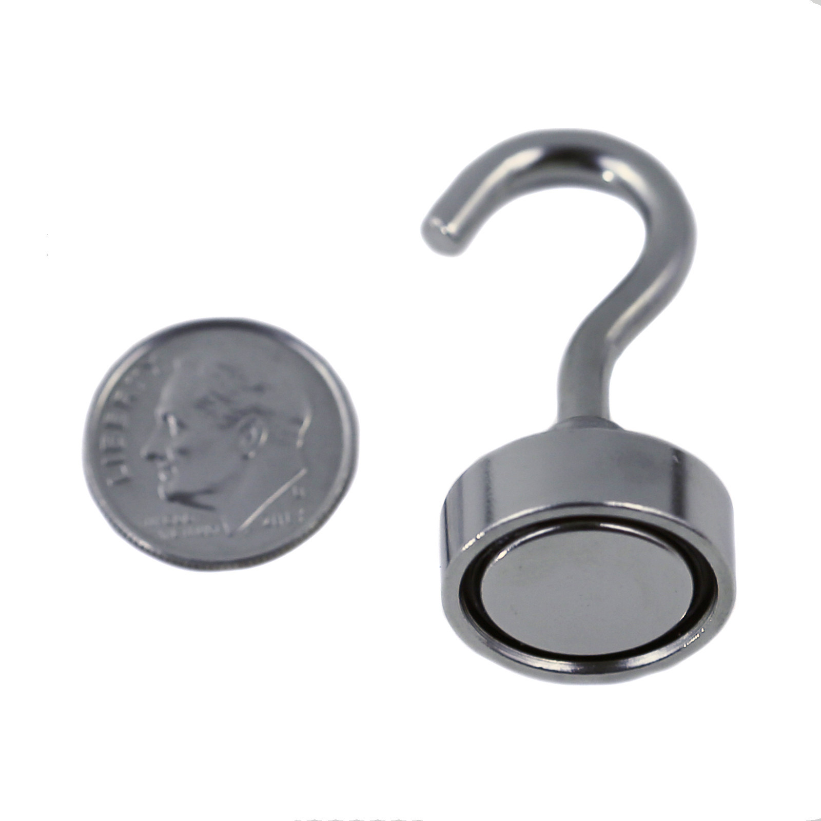 5 Strong .79 Inch Rare Earth Neodymium Hook Magnet for Industrial Applications