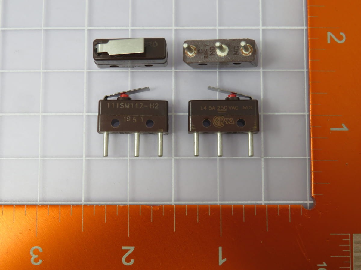 Lot of 9 HONEYWELL 111SM117-H2 Basic / Snap Action Switches SUBMINIATURE BASICS