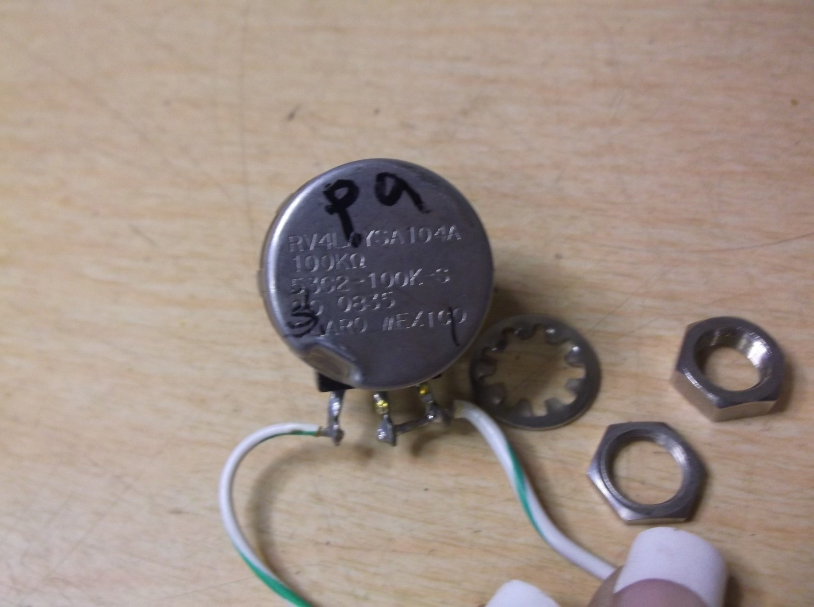 Clarostat 53C2-100K-S Vintage Potentiometer *FREE SHIPPING*