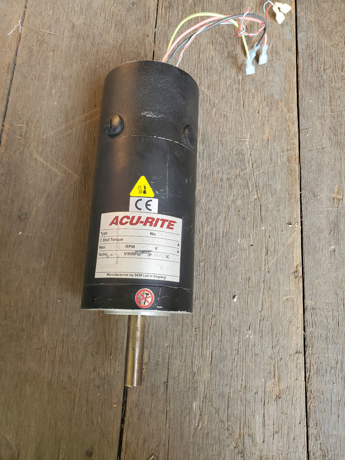ACU-RIDE DC SERVO MOTOR MTS30M4-48