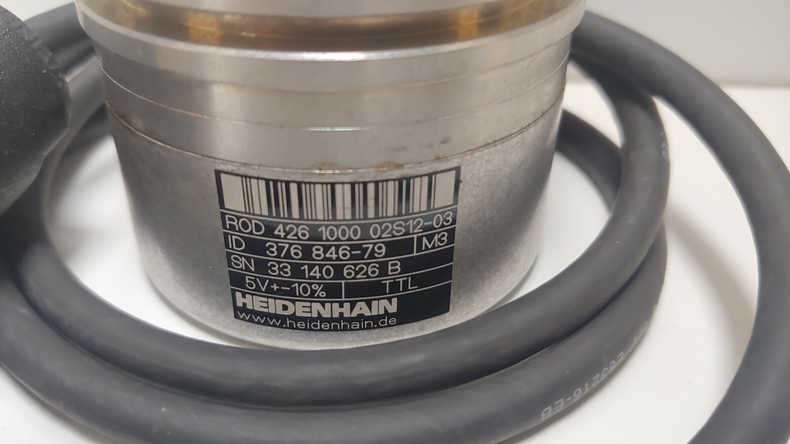 GUARANTEED! HEIDENHAIN 5V ROTARY ENCODER ROD 426 1000 02S12-03