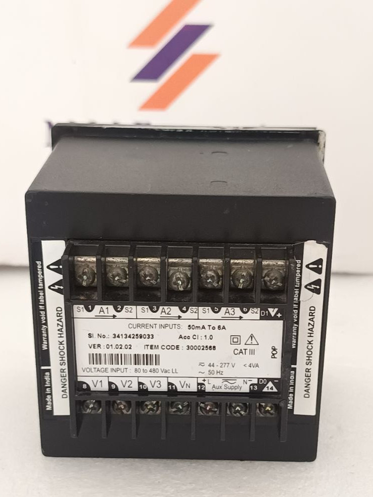 SCHNEIDER ELECTRIC CONZERV EM-1000 Power And Energy Meter *USED*