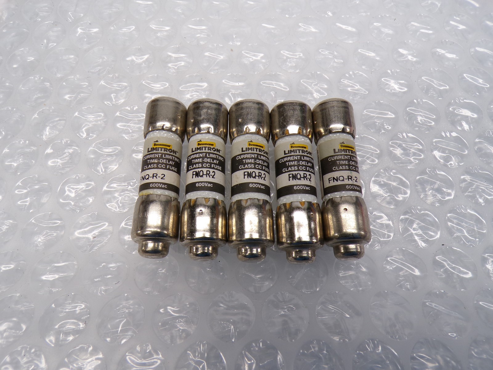 BUSSMANN FNQ-R-2 FUSE LOT OF 5 NSNP