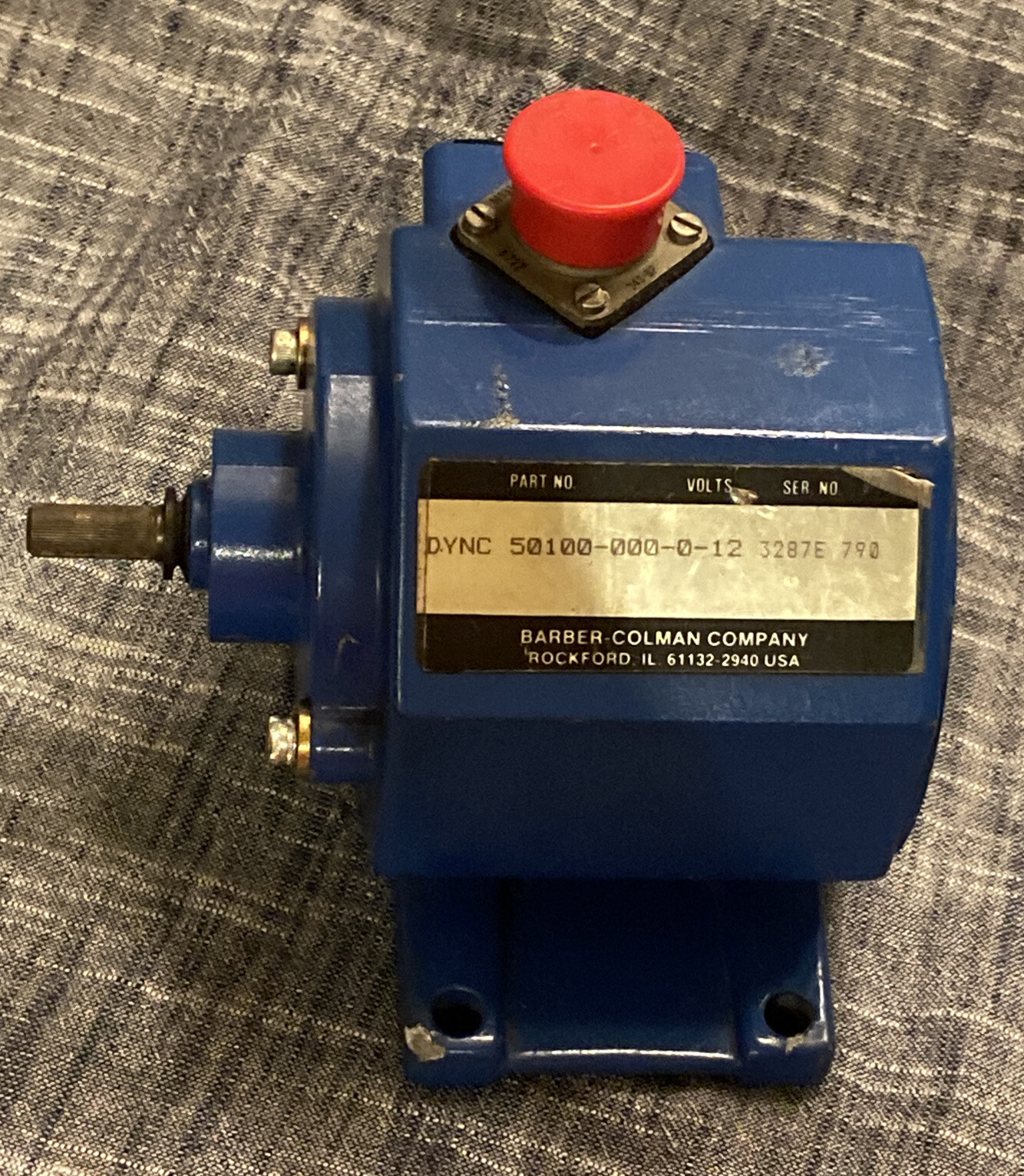 Governor Actuator 12V DYNC 50100-000-0-12 Barber Coleman