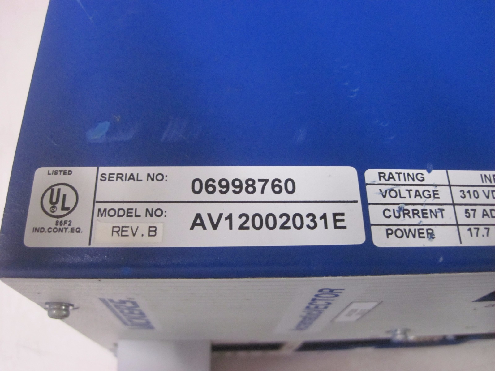 100% WARRANTY Vickers AV12002031E Power Supply AV1200 2031E