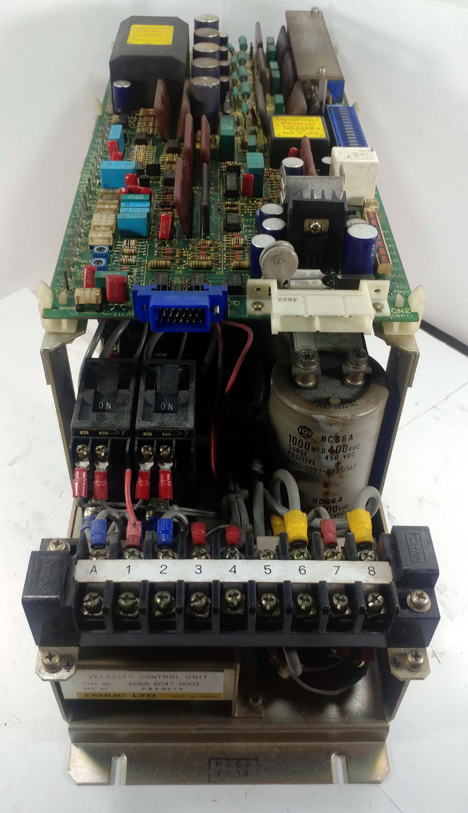 1 USED FANUC A06B-6047-H003 VELOCITY CONTROL UNIT ***MAKE OFFER***