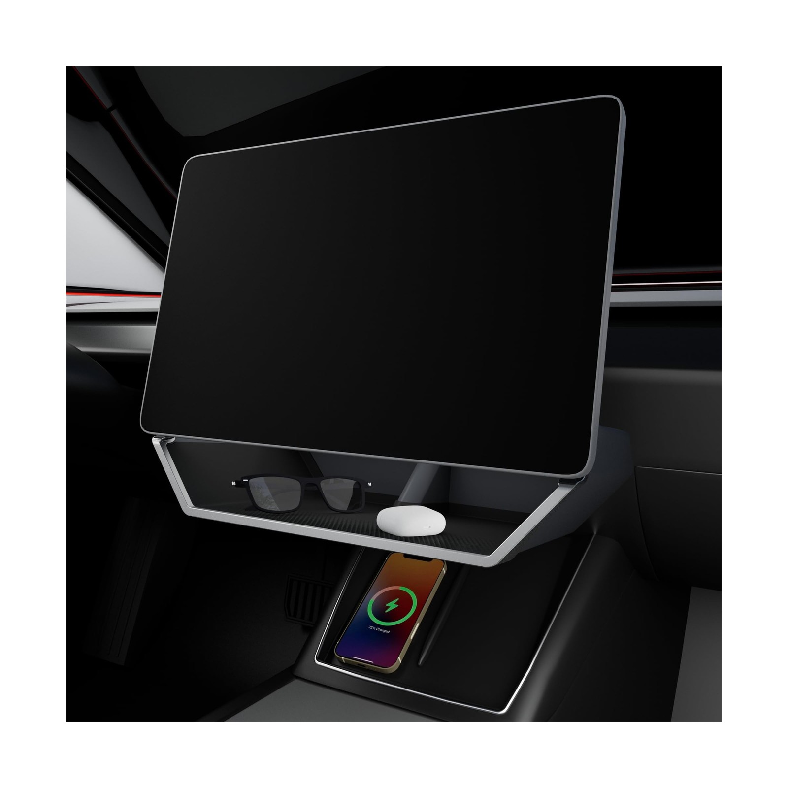 for Model Y Juniper Under Screen Storage Organizer 2025-2026 Upgrade, Model 3…