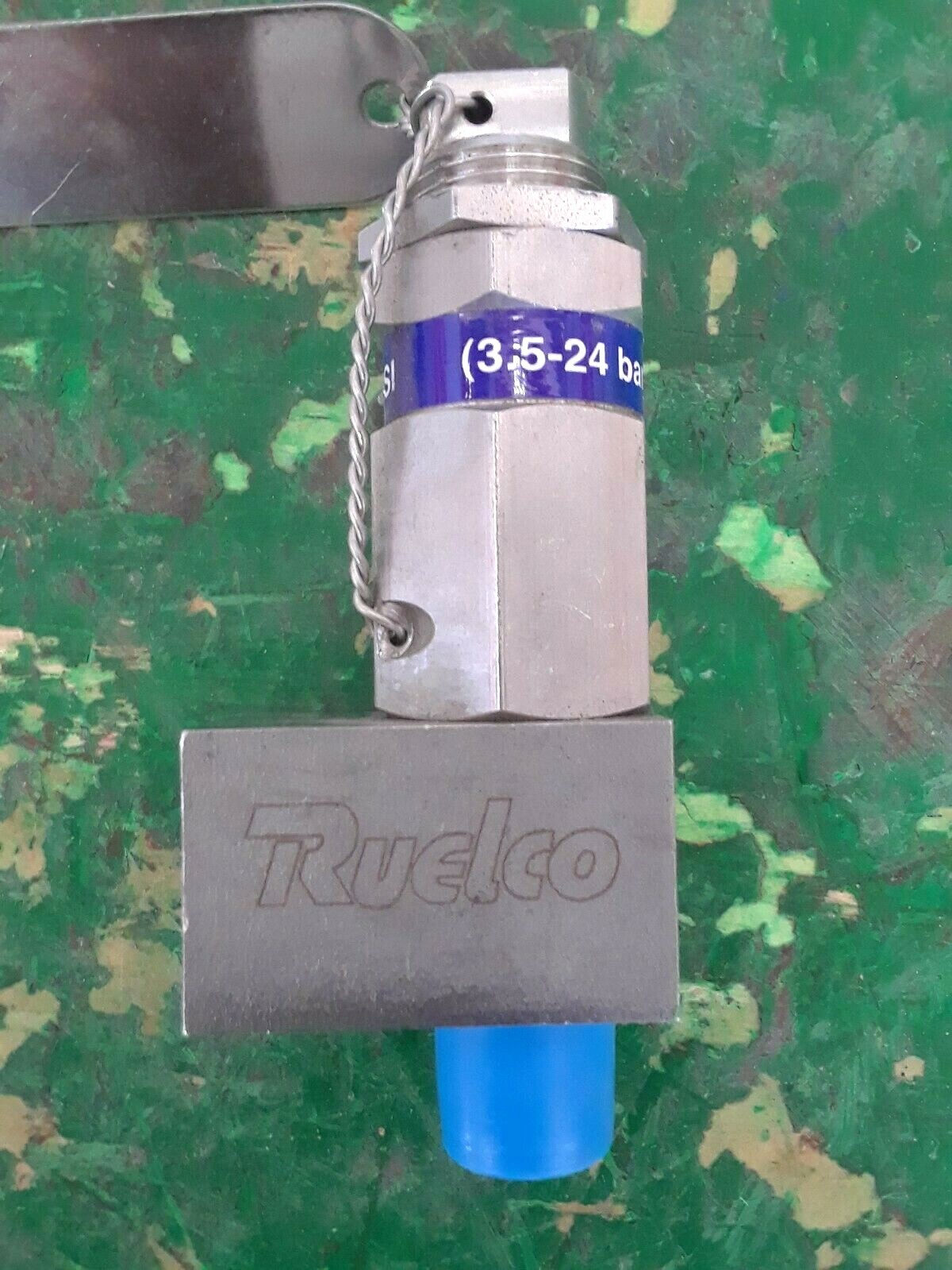 🟠 RUELCO RV-1 RELIEF VALVE 7500-1B00O PESSCO IS OFFERING 1 R051122-4-11 🗽