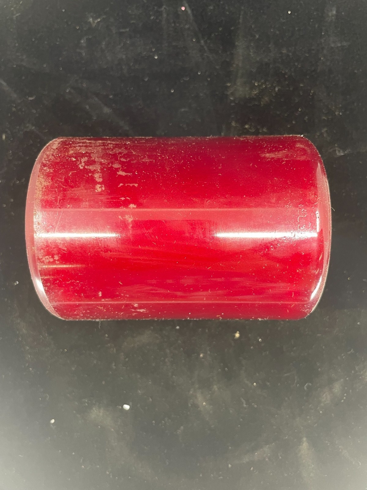 CR123603-010 Load Wheel Dark Burgundy 3 1/4 OD x 4 1/2 Tread Width