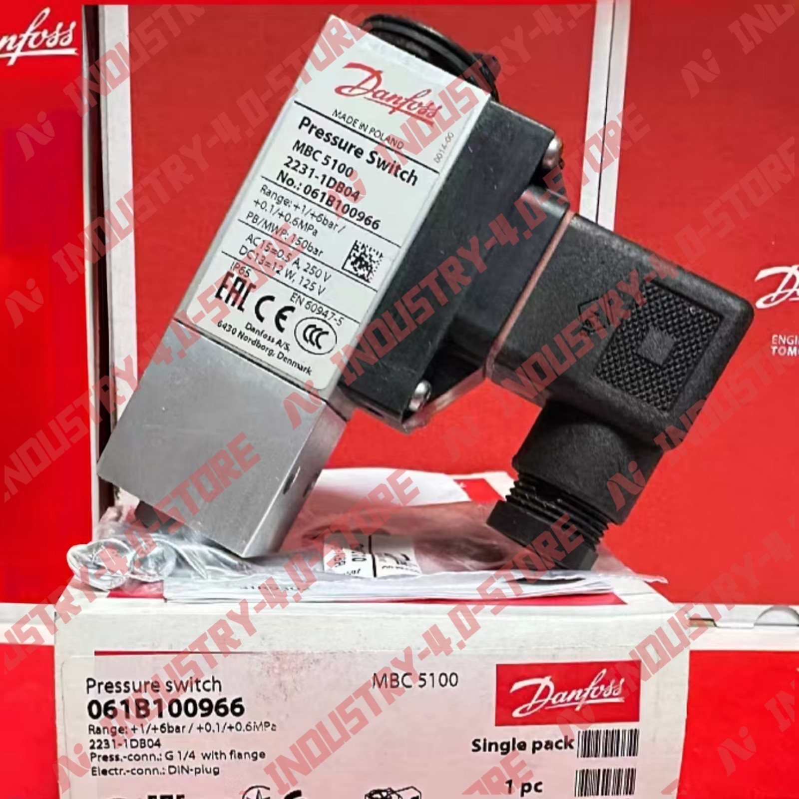 Danfoss 061B100966 MBC5100 Pressure Sensor#1pcs new in box