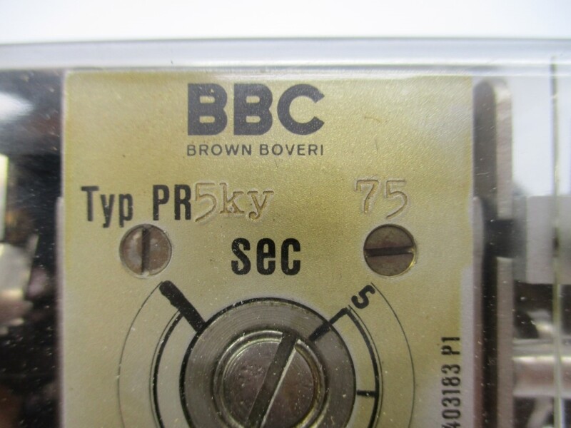 BBC BROWN BOVERI PR5KY75 HE1/289817/1 230V 0-5S NSNP