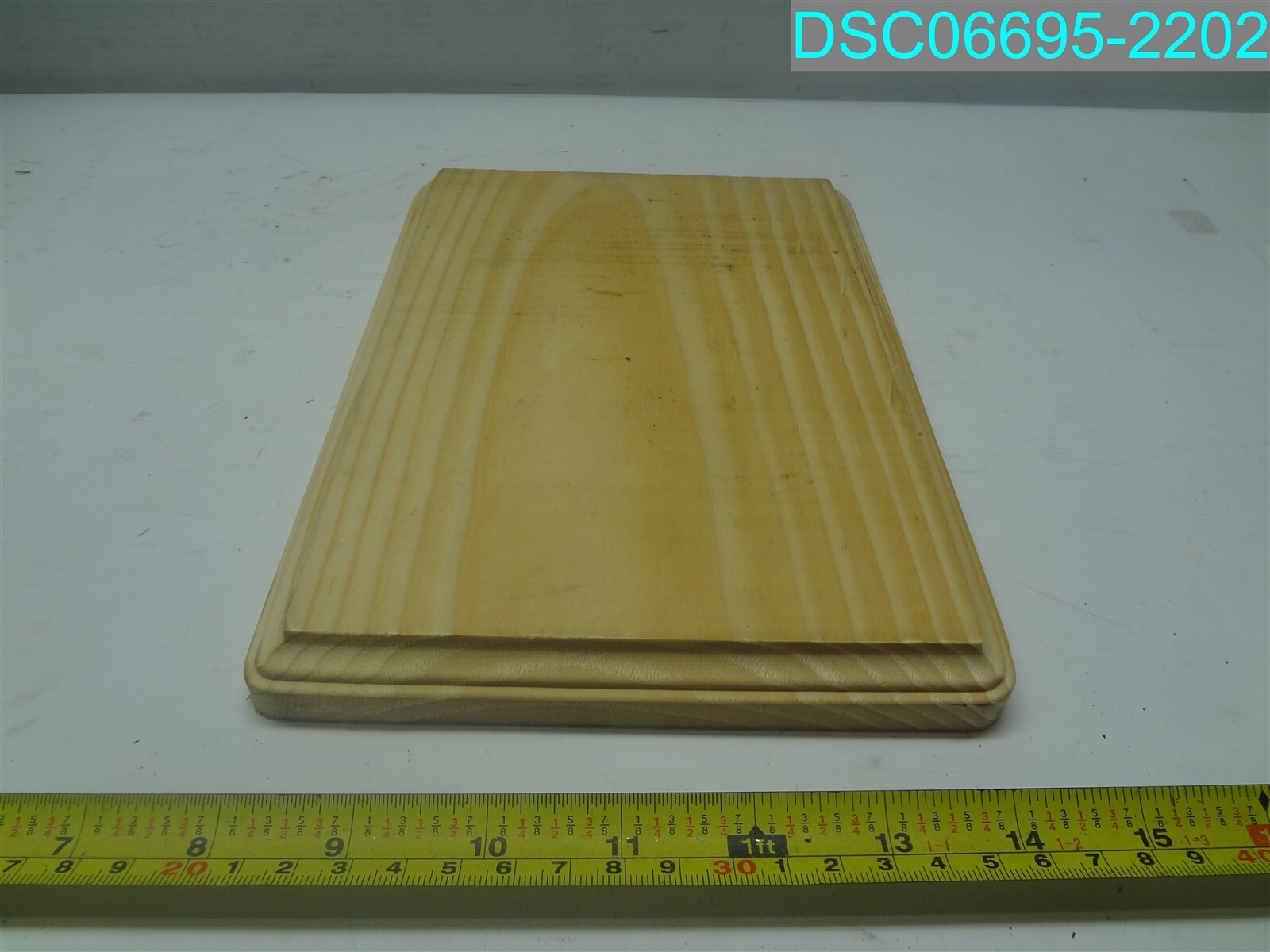 QTY=7: 9-1/2″ x 6-3/4″ x 3/4″ Pine Plaques