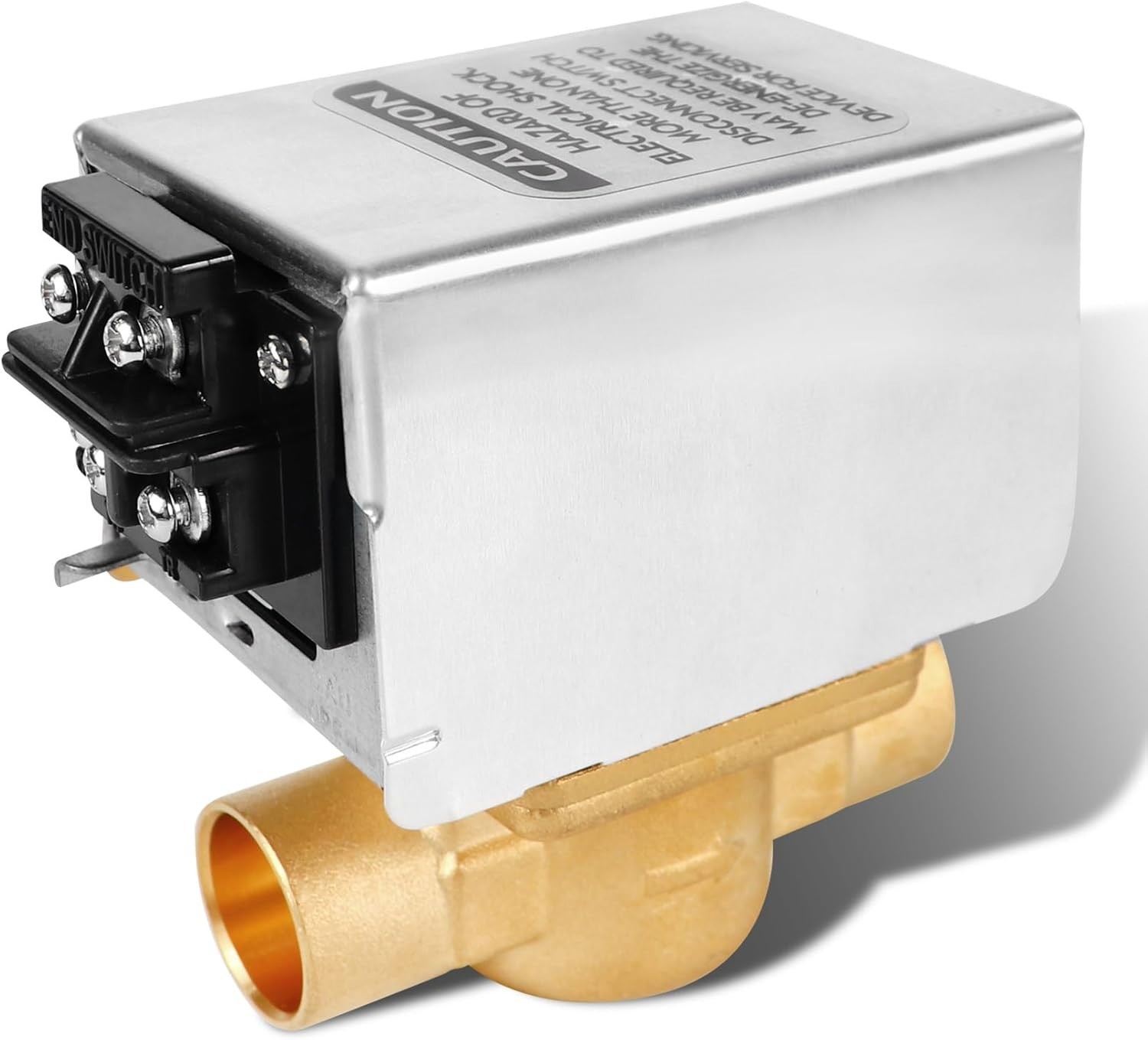 NEW V8043F1036 Zone Valve 3/4 Sweat 24V 2-Way 4-Wire Normally Closed Actuator