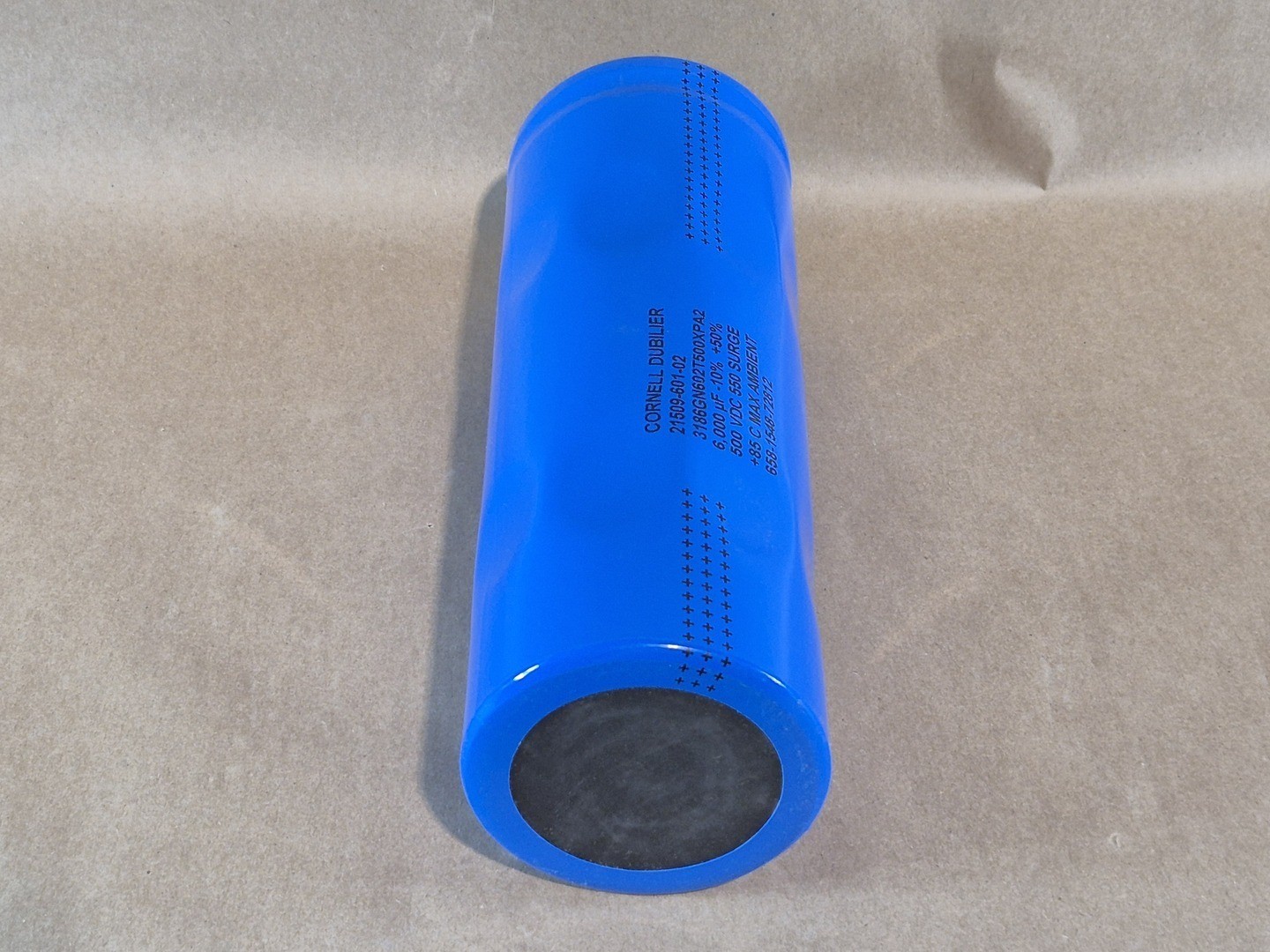 SURPLUS NEW CORNELL-DUBILIER 21509-601-02 6000 uF Capacitor – Electrical