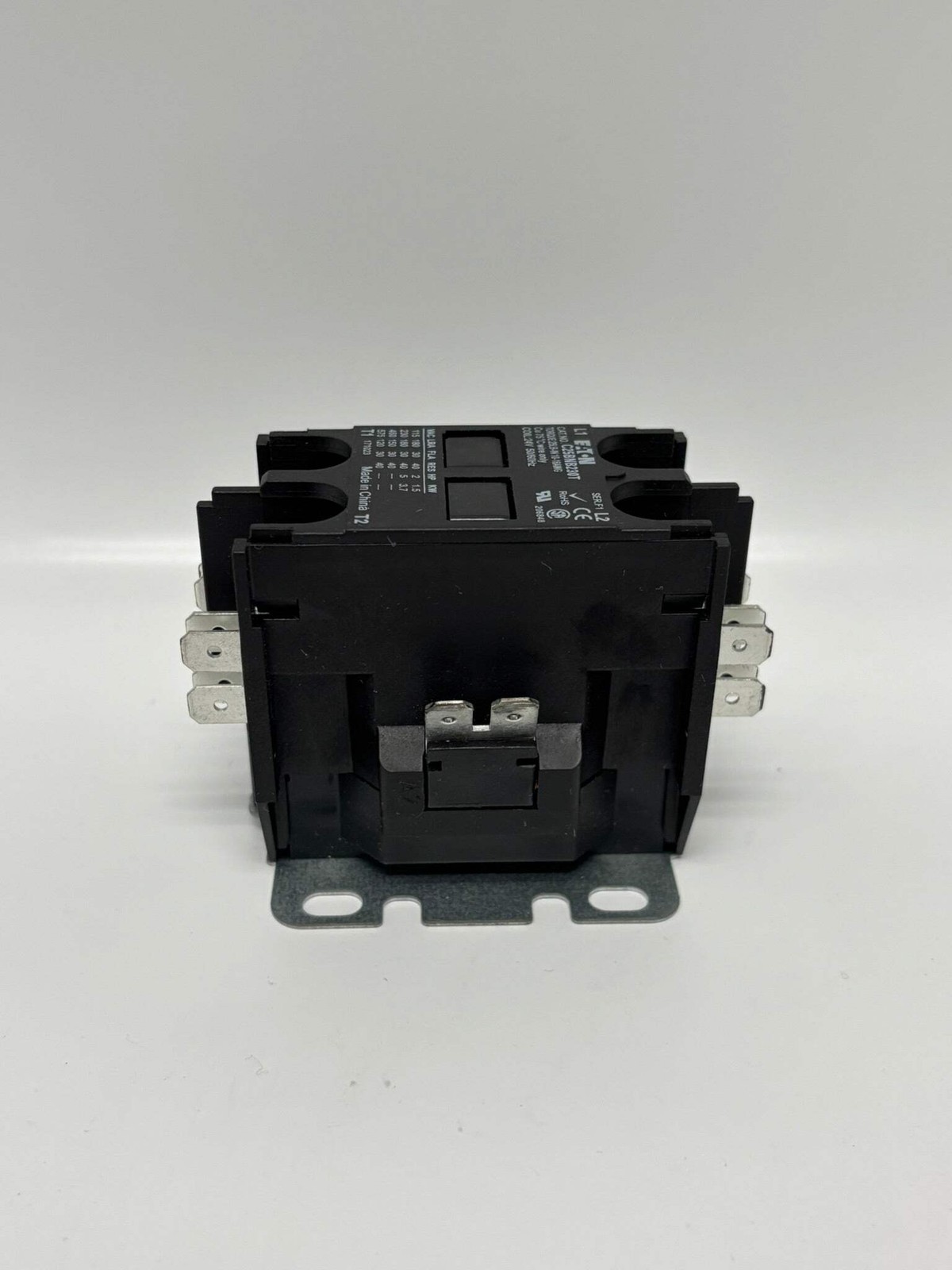 2 PACK Eaton C25BNB230T Non Reversing Definite Purpose Contactor 2 P 30A