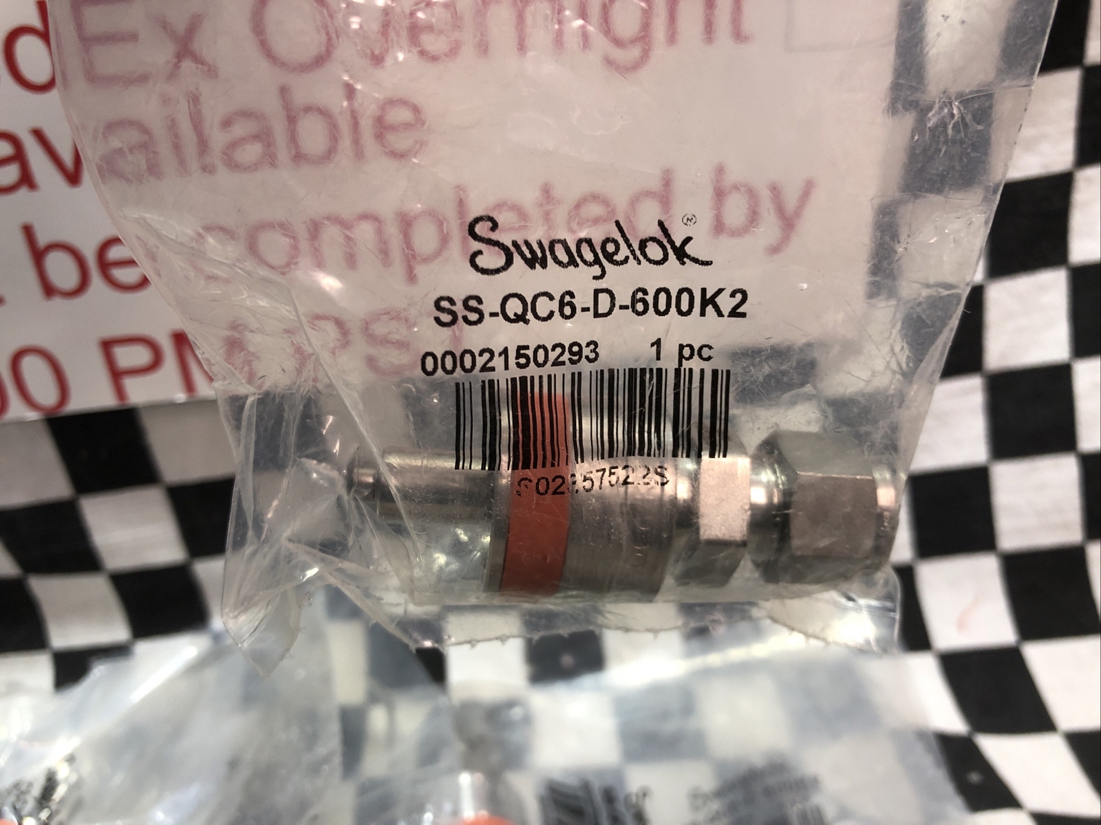 SWAGELOK Quick Connect 3/8″, SS-QC6-D-600K2 & SS-QC6-B-600K2, LOT OF 10 SETS