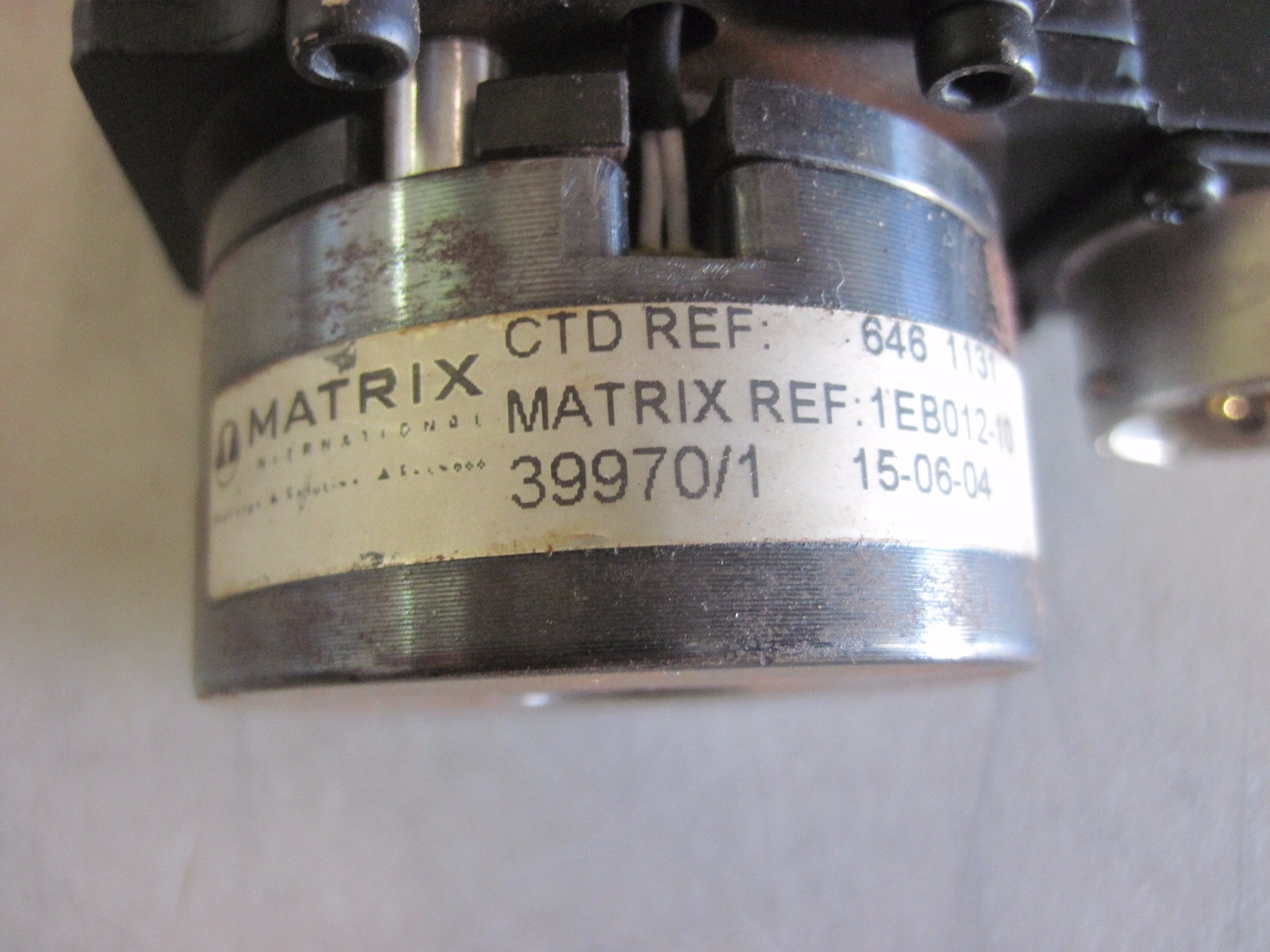 100% WARRANTY Staubli D 221 341 00 Servo Motor & Matrix 1EB012-10 Resolver