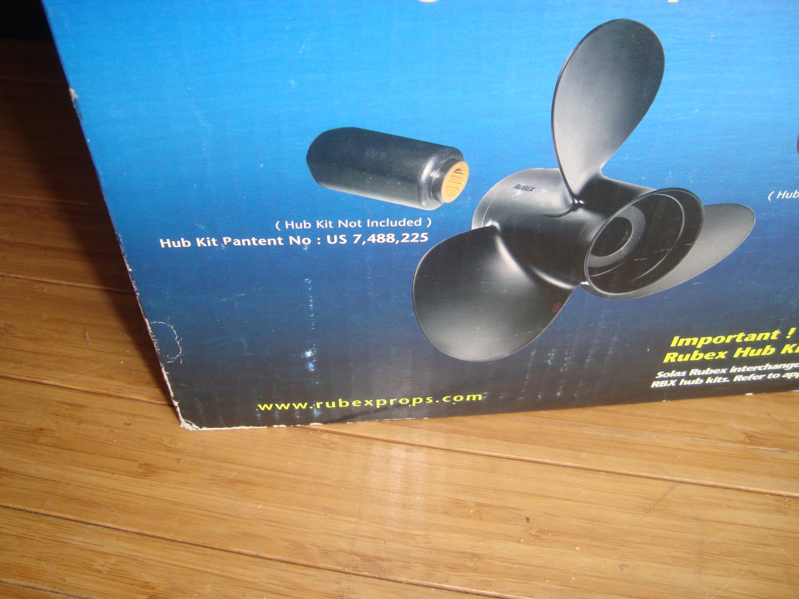Solas 9311-114-1 Rubex 3 Aluminum 3-Blade Propeller C3x11.4x12R FloTorq & Vortex