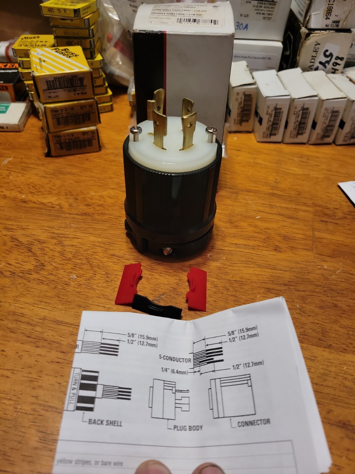 (6E6) Arrow Hart CWL1620P Cooper Wiring Device