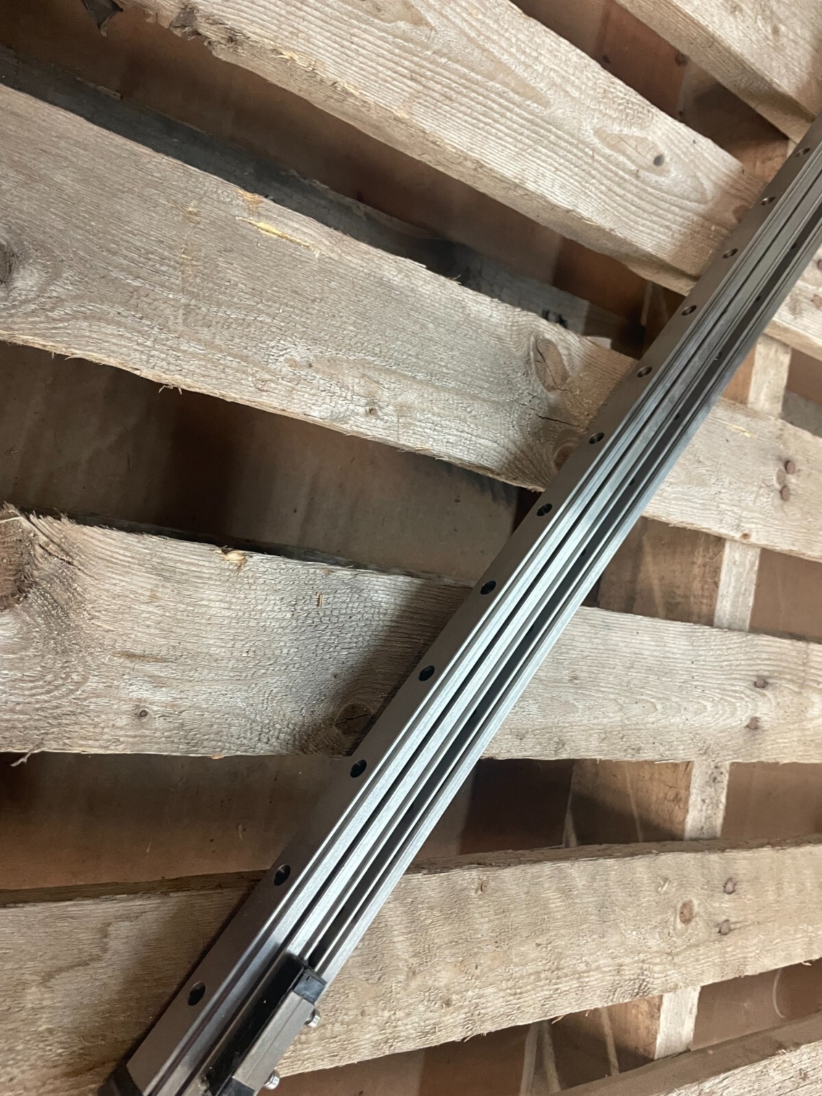 Lot of 3 IKO LWL15B Linear Rails 30″ w/ 3 Carriages