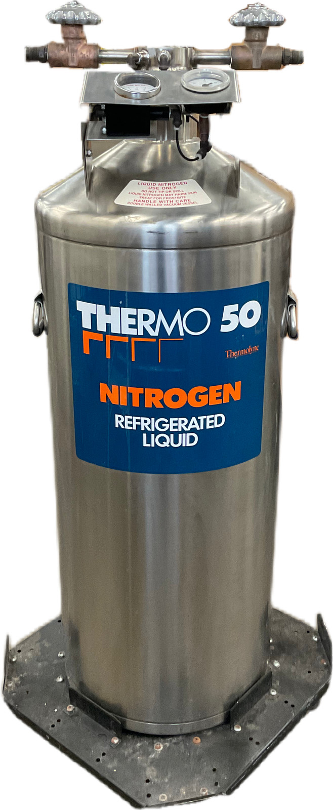 Thermolyne Thermo 50 Liquid Nitrogen Storage Tank Cart