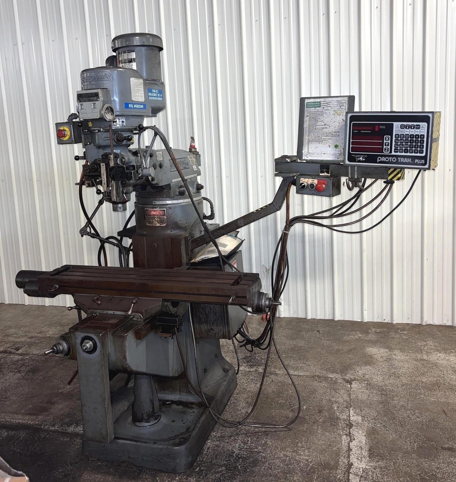 *MUST SELL* 2 Axis Bridgeport #Series 1 CNC Vertical Knee Mill