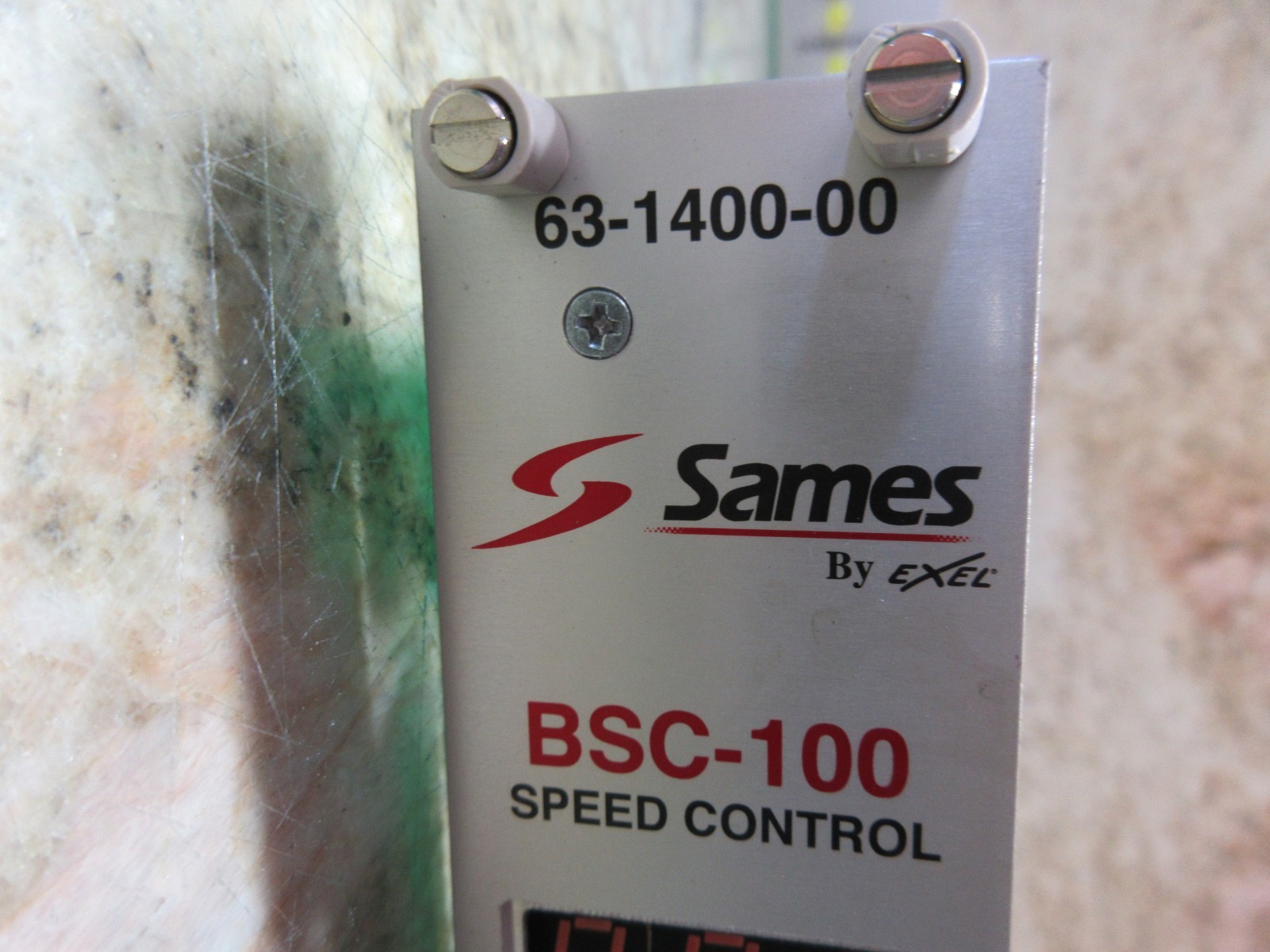 SAMES POWER SPEED CONTROL UNIT BSC-100 63-1400-00 72-1386-00 REV.F CNC