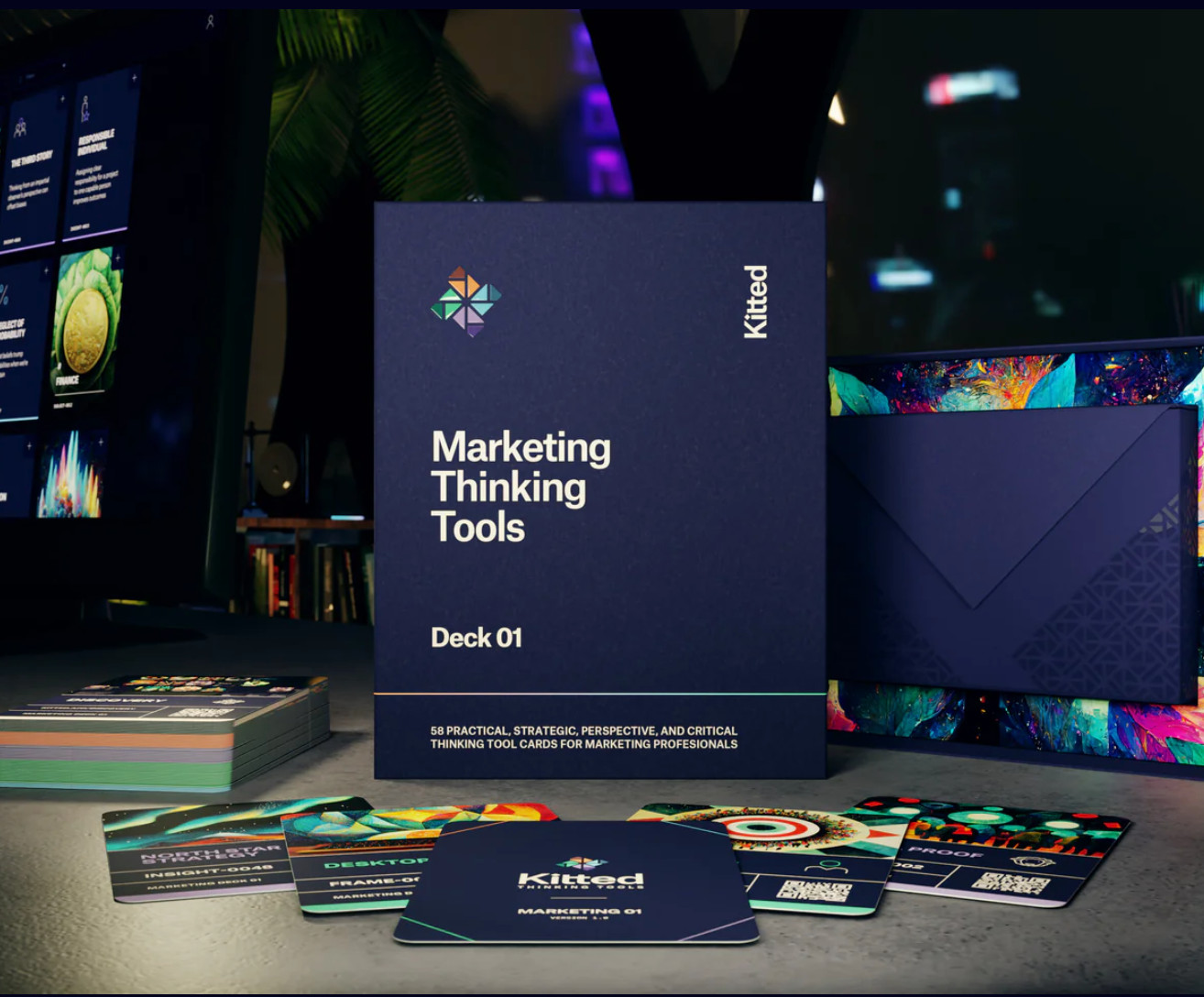 Kitted Professional Development Cards Marketing Thinking Tools – Deck 01
