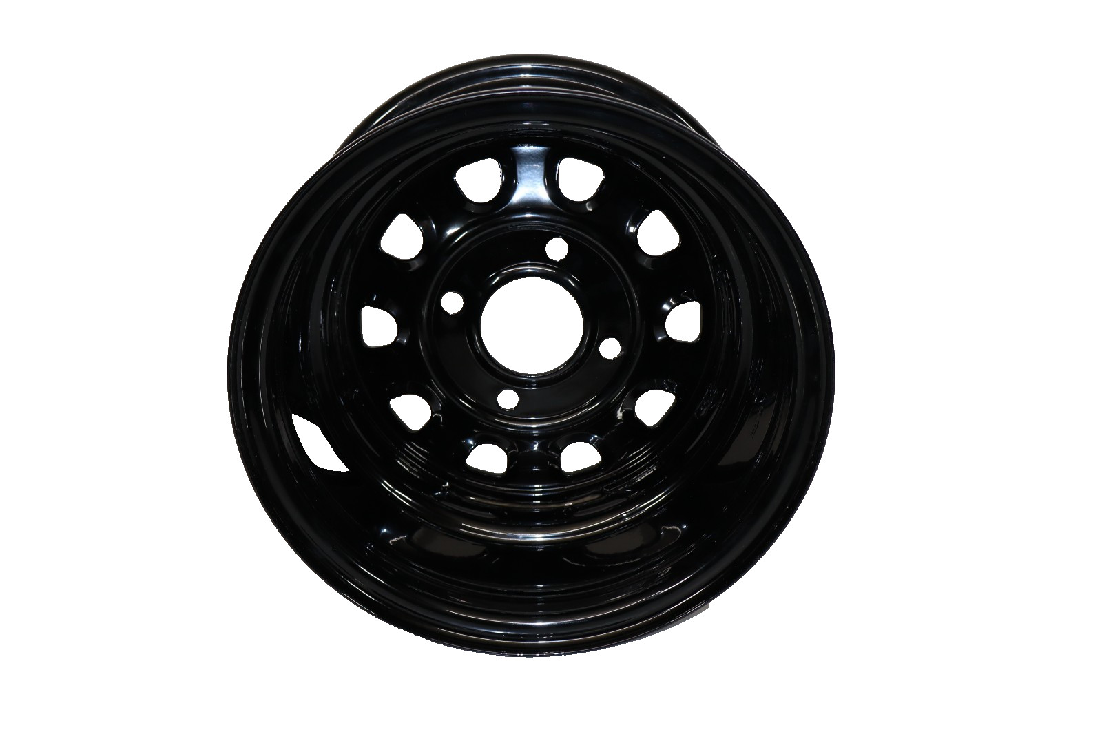 ITP D12F511 12″ x 7″ Steel Wheel , Black (New)