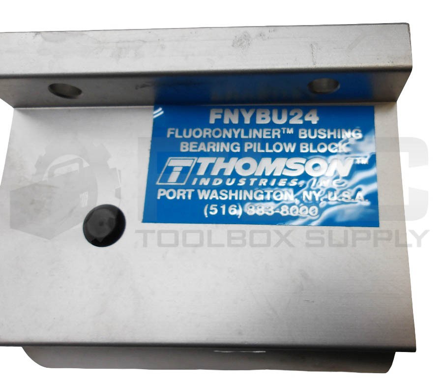 NEW THOMSON FNYBUPB24 PILLOW BLOCK BEARING 1-1/2″ BORE FNYBU24 *READ*