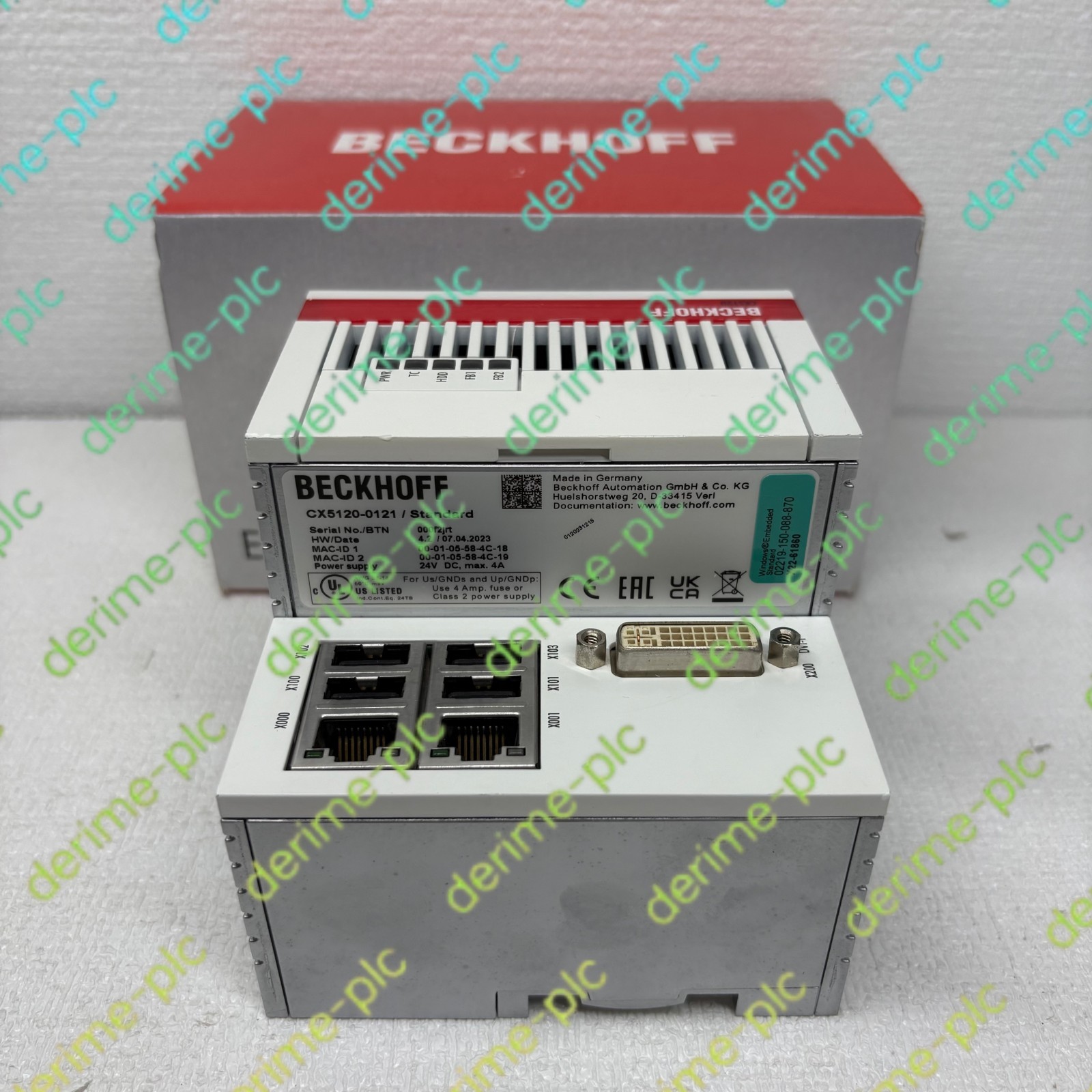 Beckhoff CX5120-0121/Standard controller#1pcs new in box