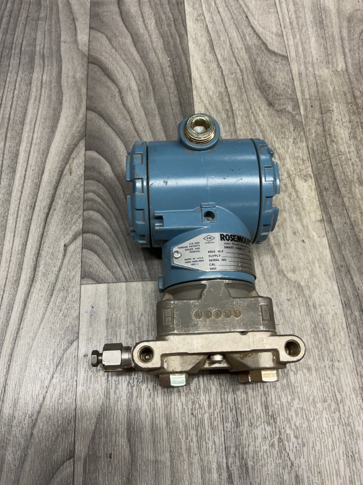 Rosemount 3051CG3A52A1AB4 Pressure Transmitter #4017D141PR5SI