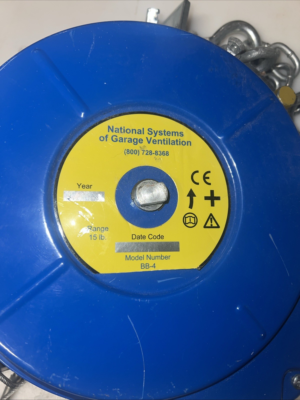National Systems BAL-T Torque Reel BALT 10-15lbs Cable Reel With Hardware BB-4