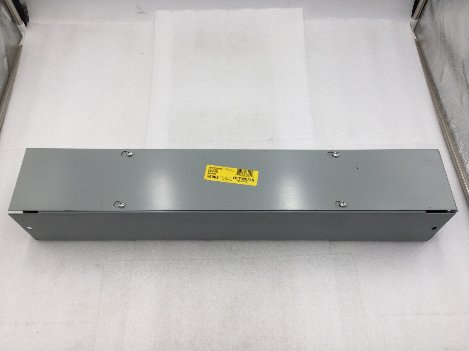 Hoffman F44T118GVP Straight Section Lay-in Flat-Cover Type 1