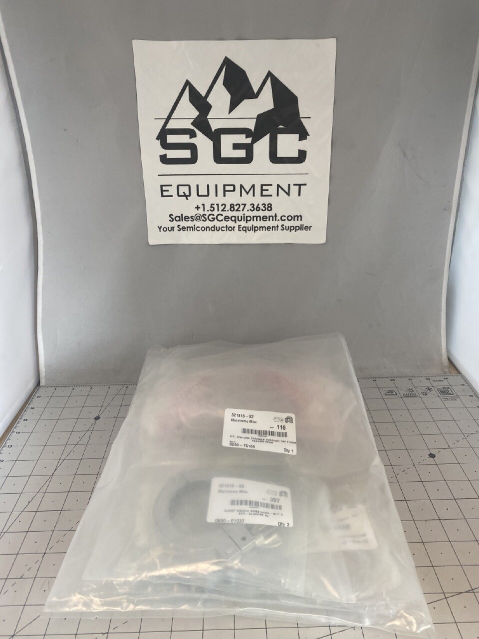 Applied Materials Kit, Centura Chamber Through the Floor Vacuum Copnn0240-75106