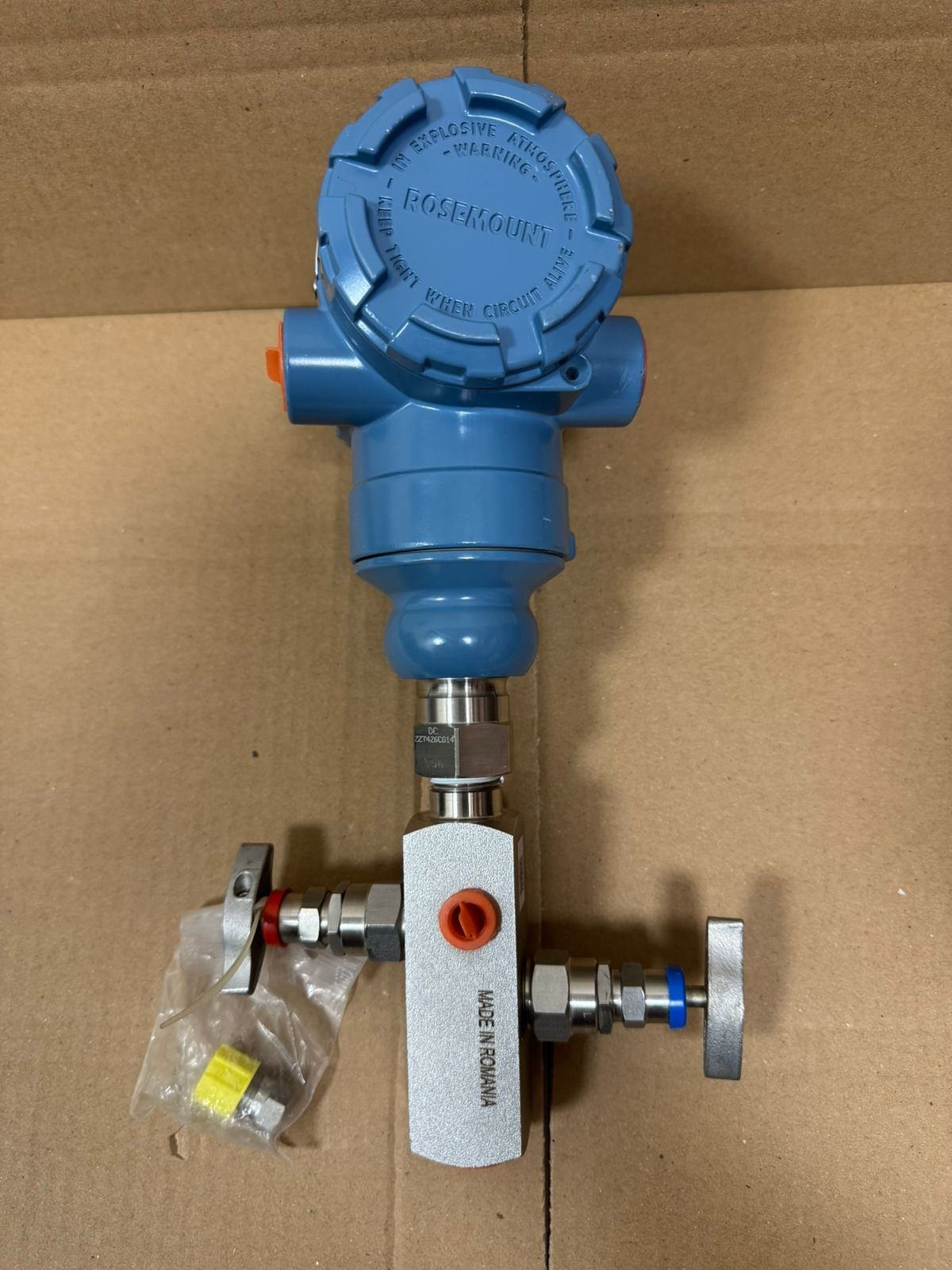Rosemount / Pressure Transmitter / 2051TG4A2B31AS5B4E5M5D4Q4 / 4000PSI-276BAR