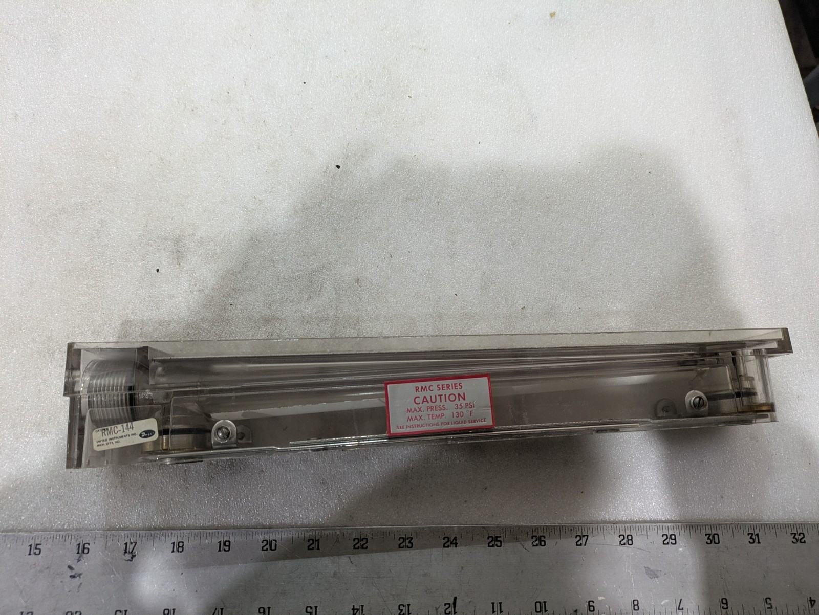 DWYER Instruments RMC-144 Rate-Master Variable Area Flowmeters 35 PSI RMC Series