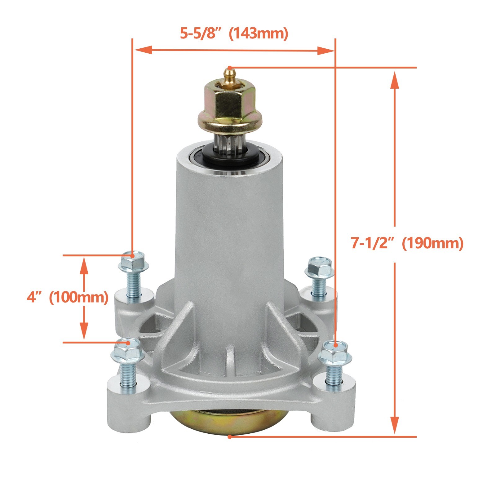 Spindle Husqvarna YTH22V46,YTH24V48, YTH18K46, LGT2554, LGT2654, Z254 zero-turns