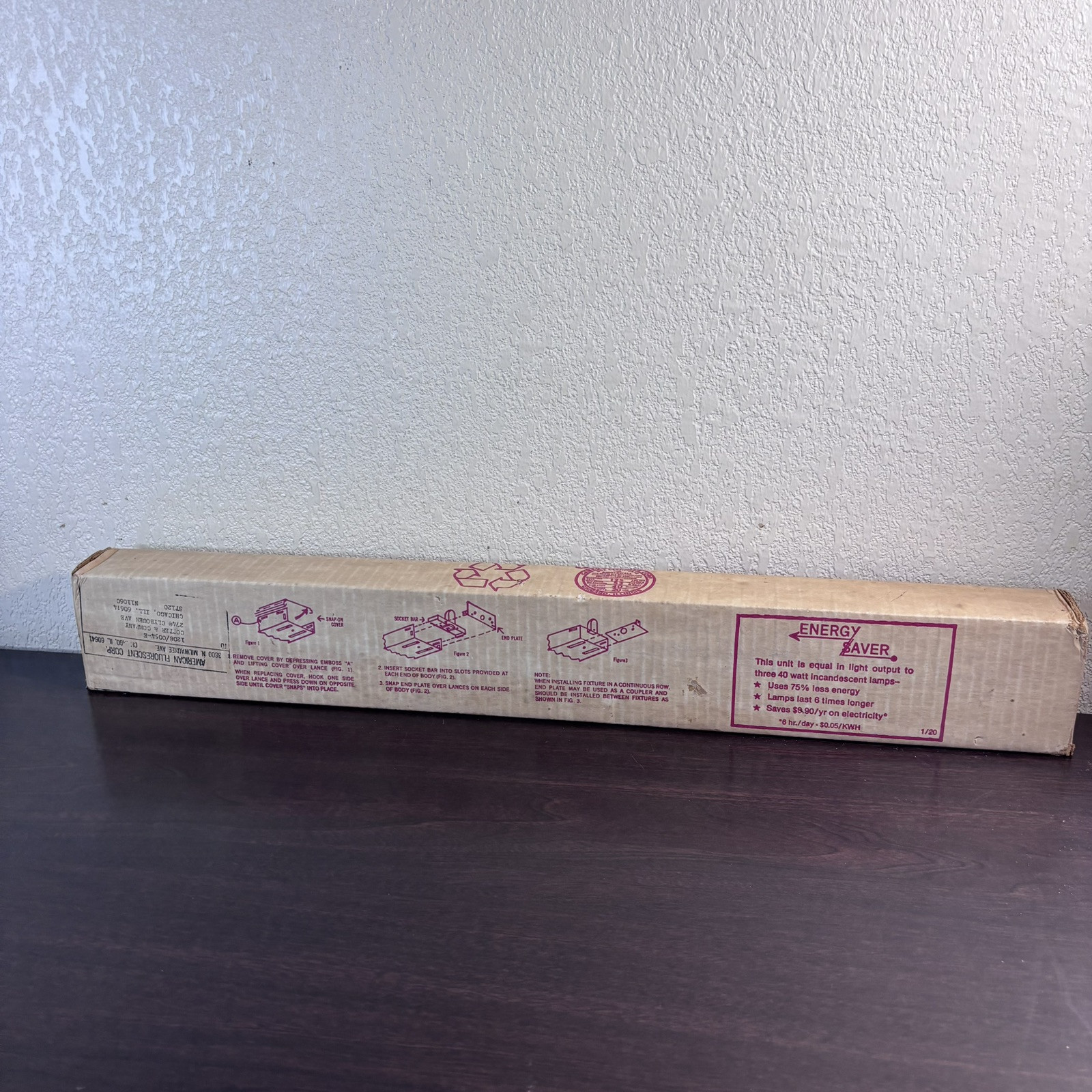 ST-120 StripLite Energy Saving Fluorescent Preheat Strip – 24″ Made in USA NOS
