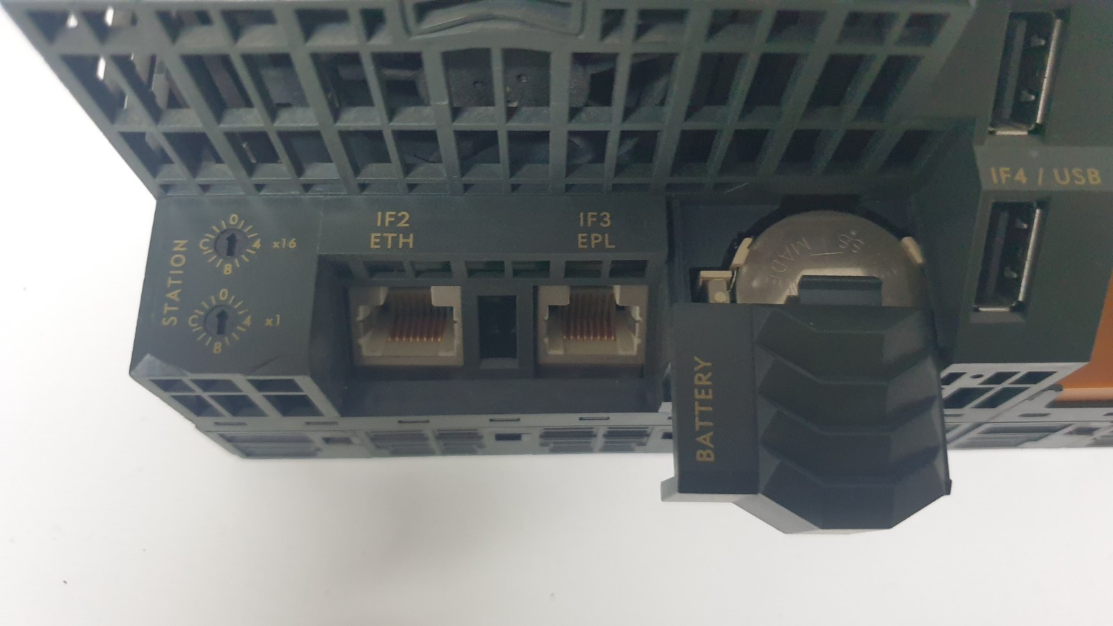 B&R X20 CP1486 PLC CPU Module with Swissbit CompactFlash Card