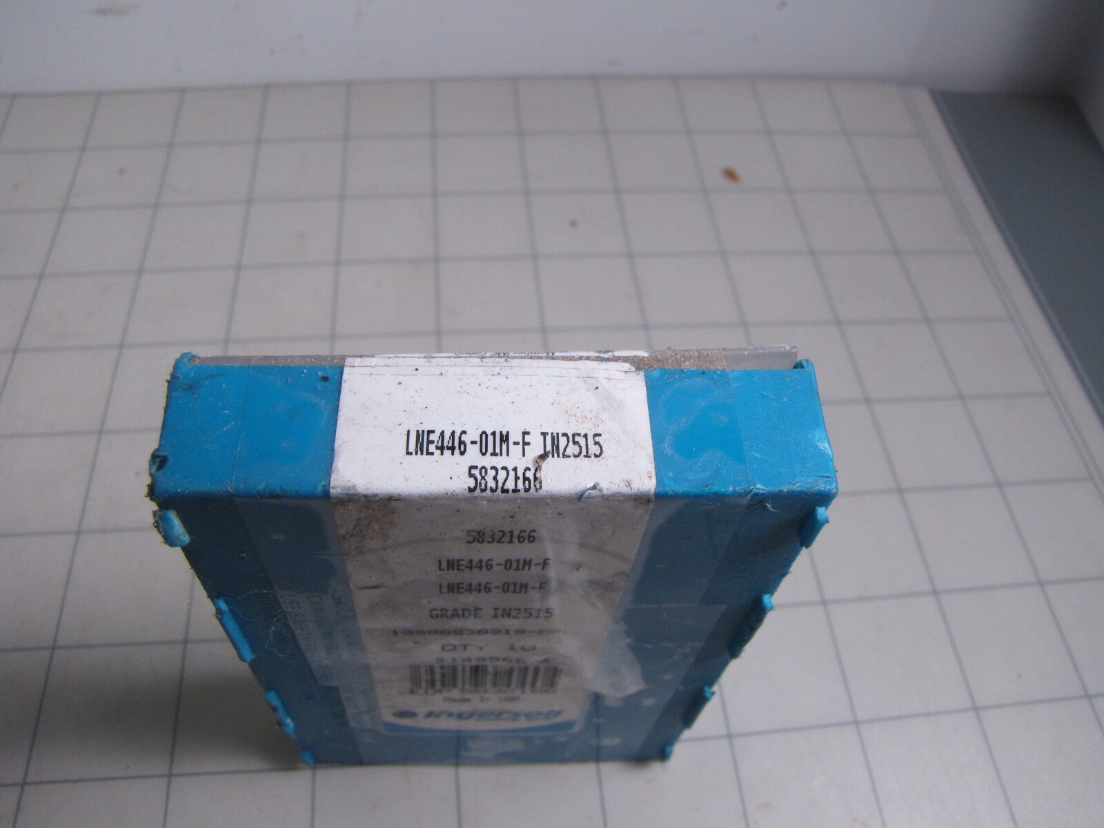 10-pack Cutting Tool Inserts 5832166 / LNE446-01M-F IN2515 NEW
