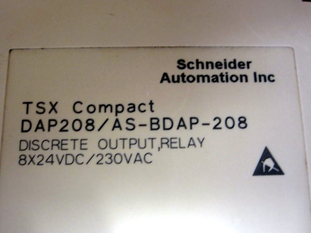 Schneider DAP 208/AS-BDAP-208 Output Relay DAP208ASBDAP208