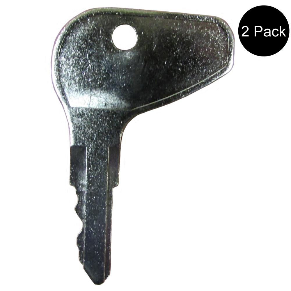 2- Ignition Switch Keys Fits Kubota Compact Tractor G4200 G5200 G6200 L2050 L225