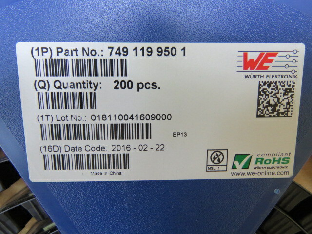 WURTH 749 119 950 1 Qty of 10 per Lot Power Over Ethernet (PoE) For For DC/DC