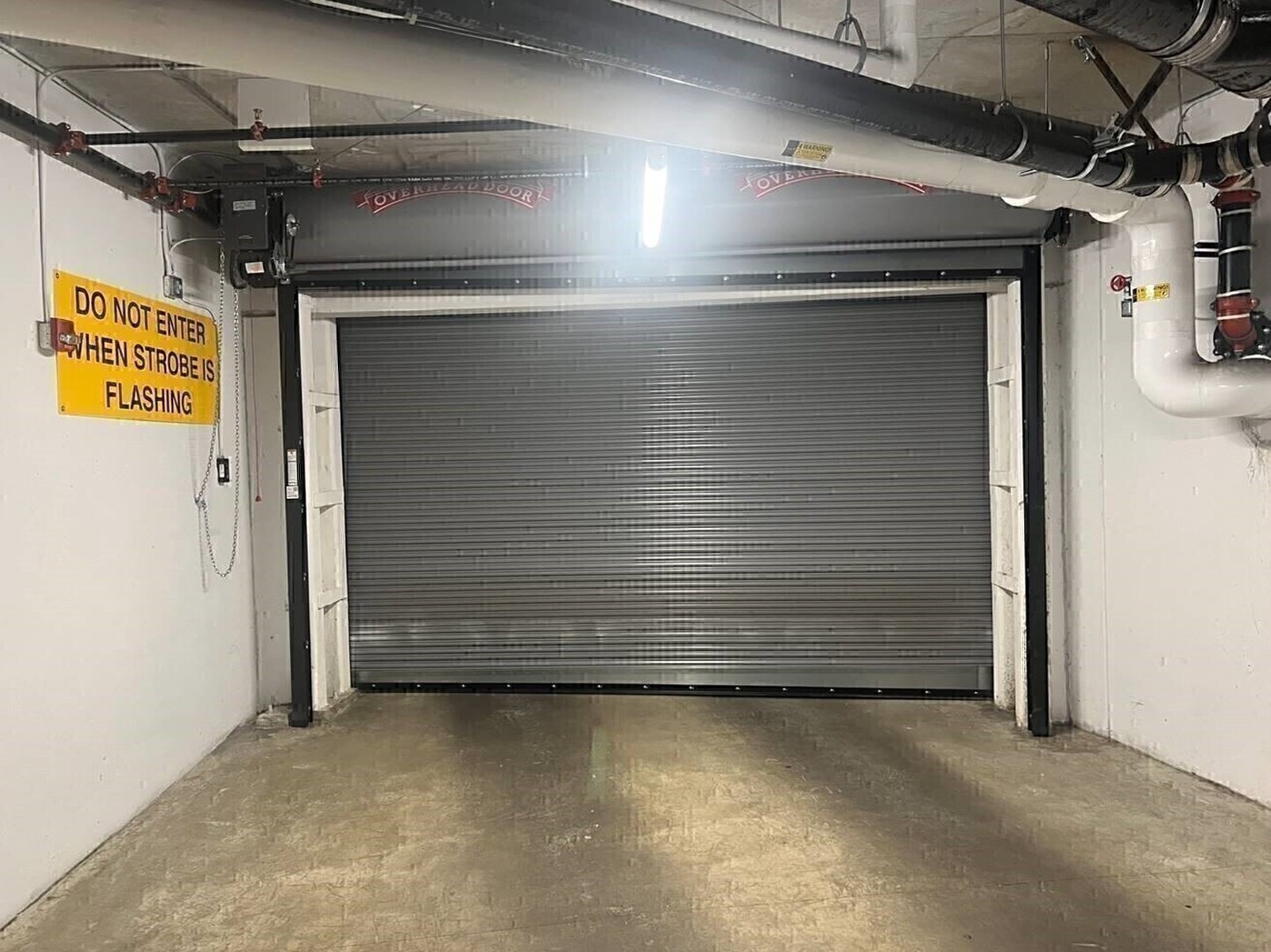 Overhead Door 630 Fireking 16′ x 8′ Custom Rolling Steel Fire Door – Rolling