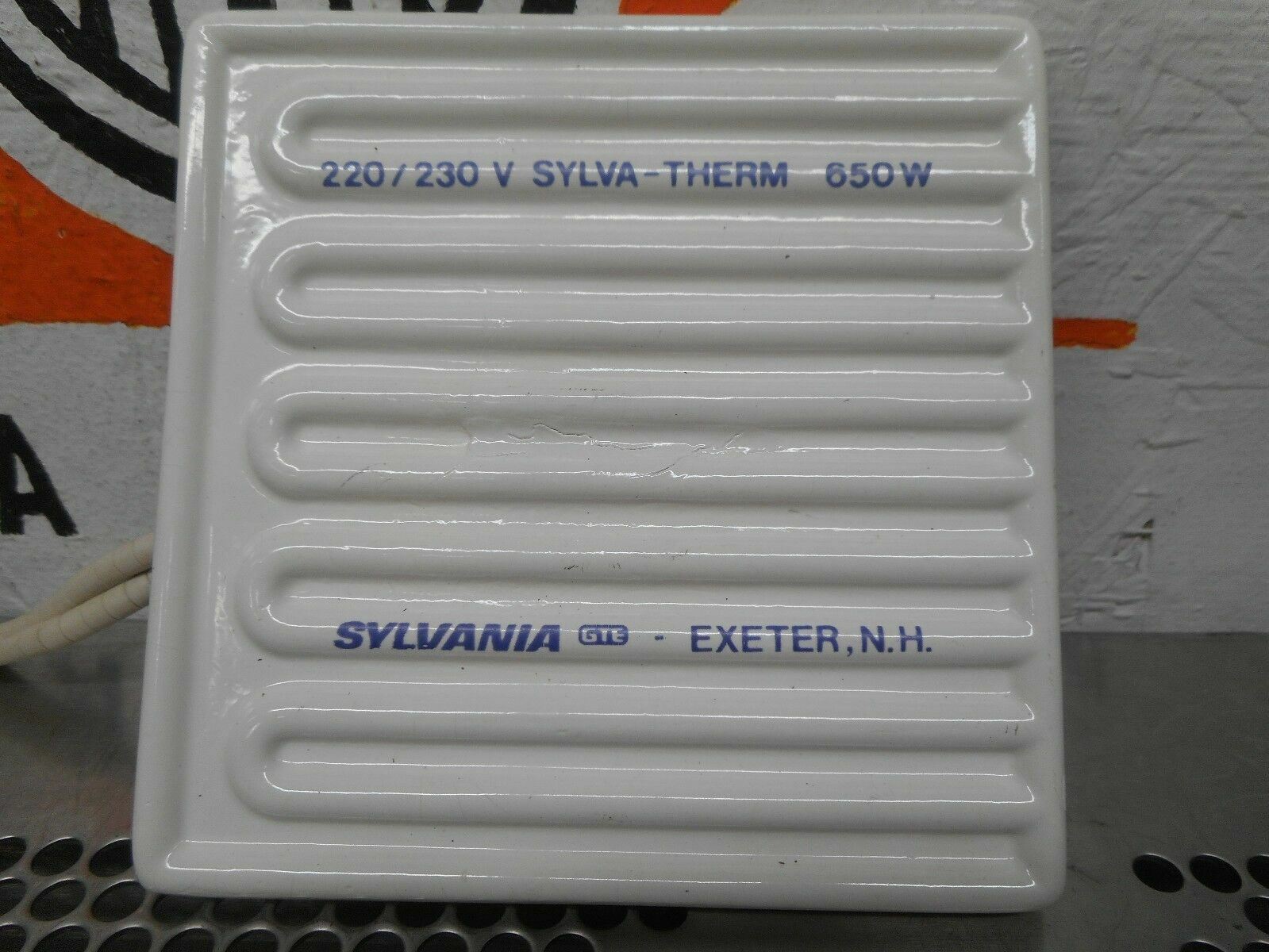 SYLVANIA 062828 SYLVA-THERM Ceramic Heater 650W 220/230V New